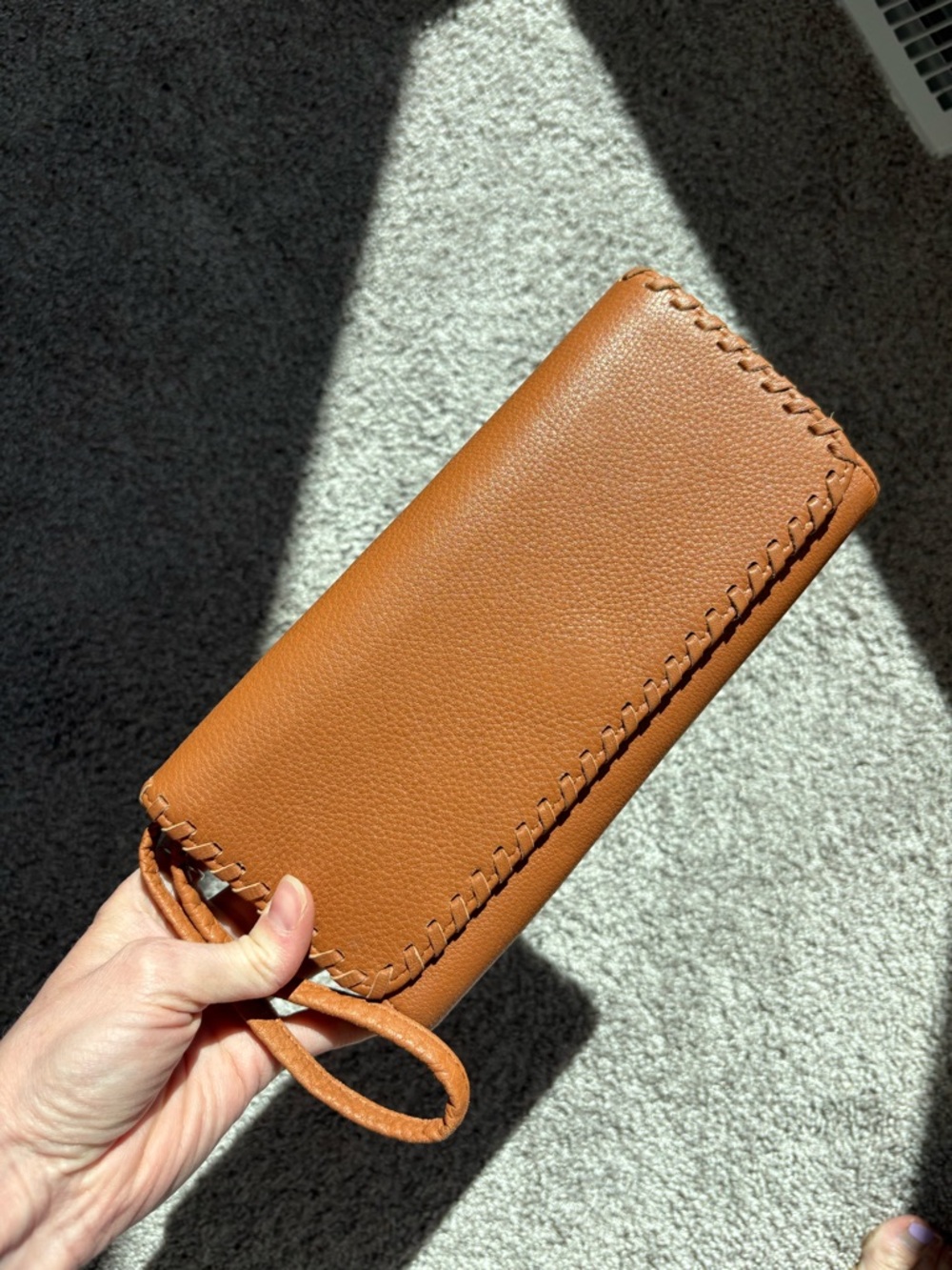 HOBO Era Wristy Wallet Cashew Genuine Leather